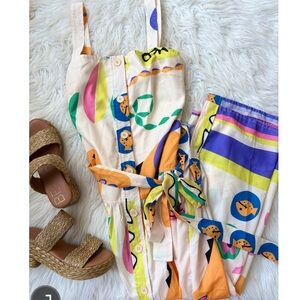 INA Playful Print Maxi Dress